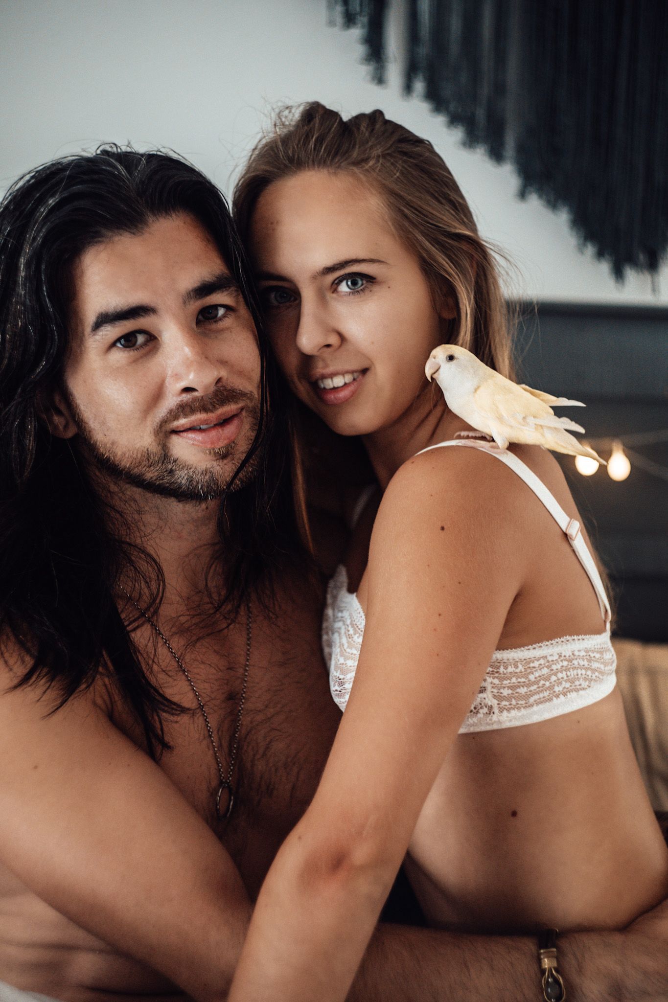 Intimate boudoir session, private