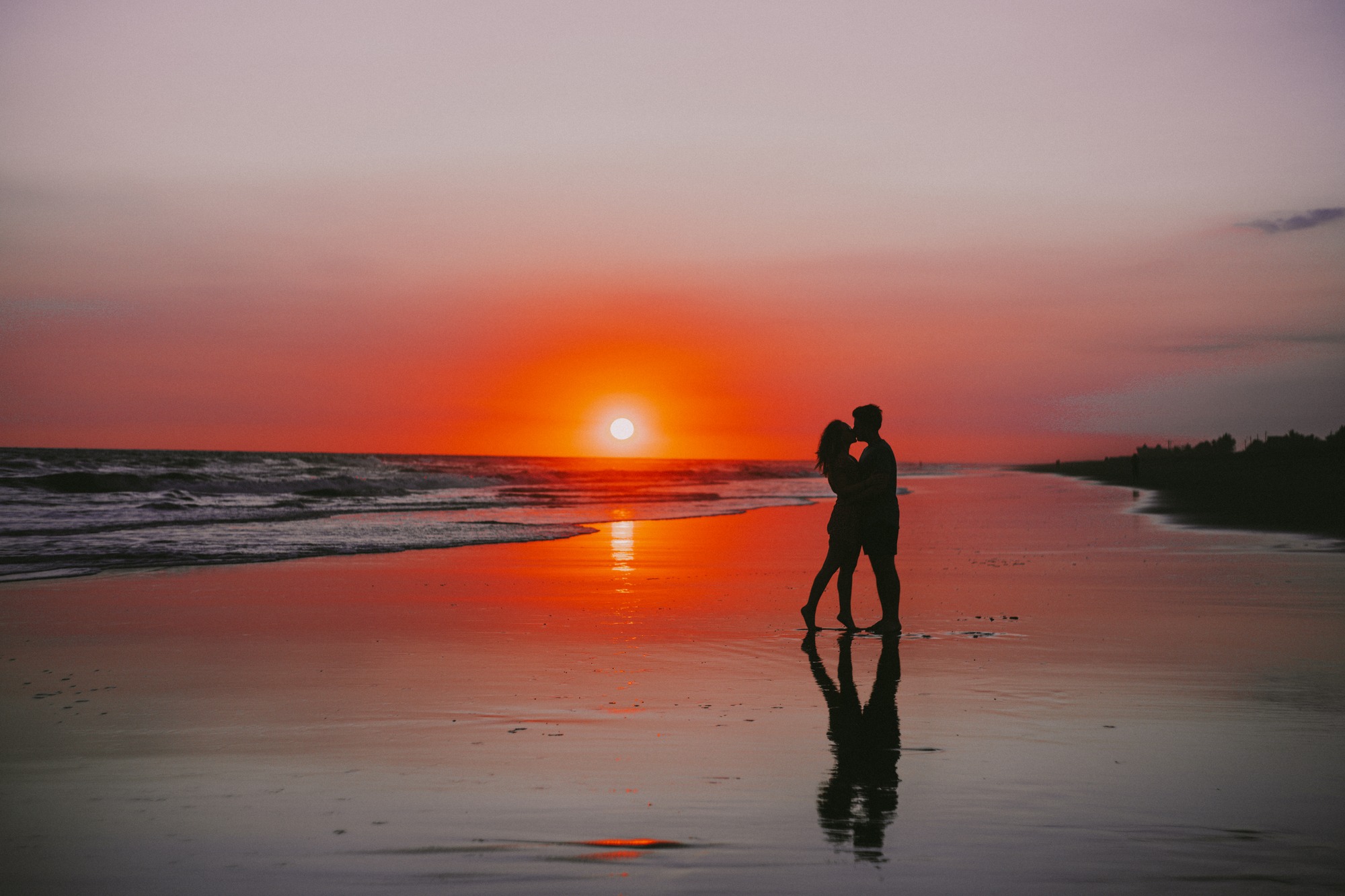 Couple by the sea, Riviera Maya