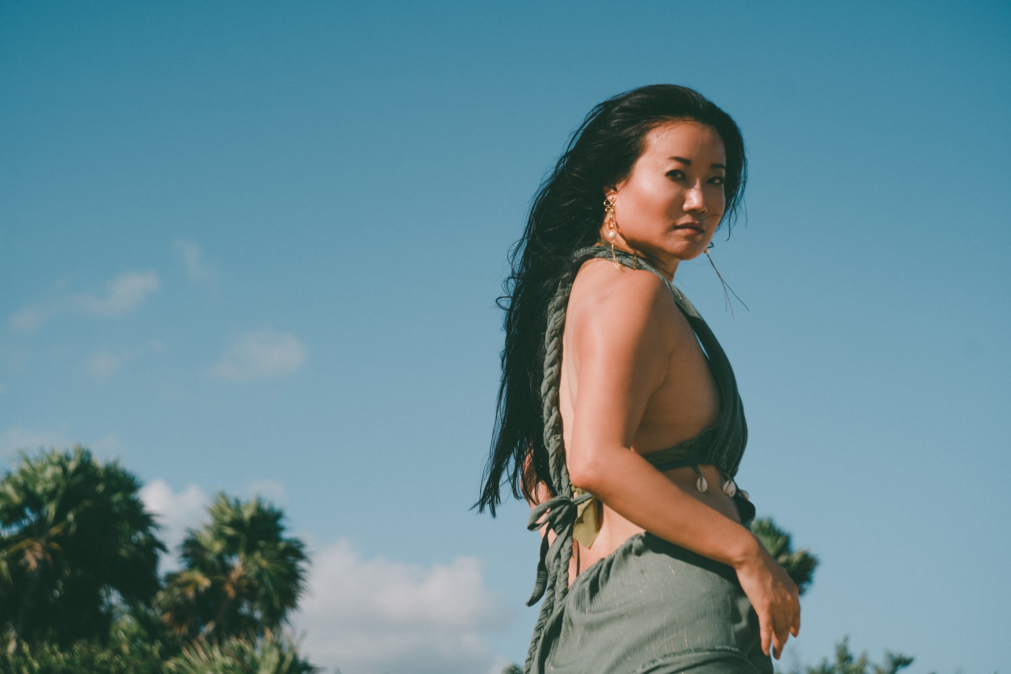 Creative editorial portrait